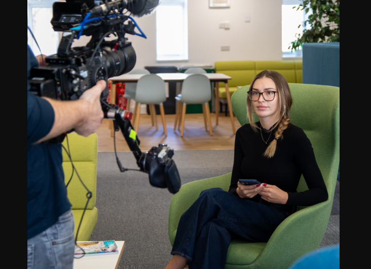 BBC Morning Live visits University of Chichester to talk scrolling, screen time and ADHD
