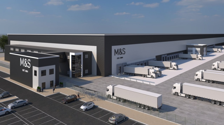 M&S Bristol Logistics Facility Construction Underway to Boost Supply Chain
