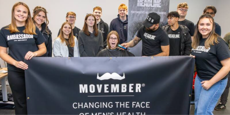 University of Portsmouth surpasses £100,000 milestone in Movember fundraising for men’s health