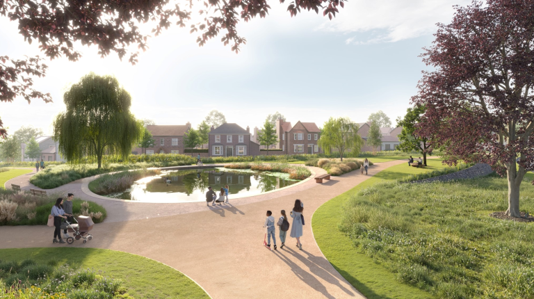 First images revealed for Manydown Basingstoke development gateway