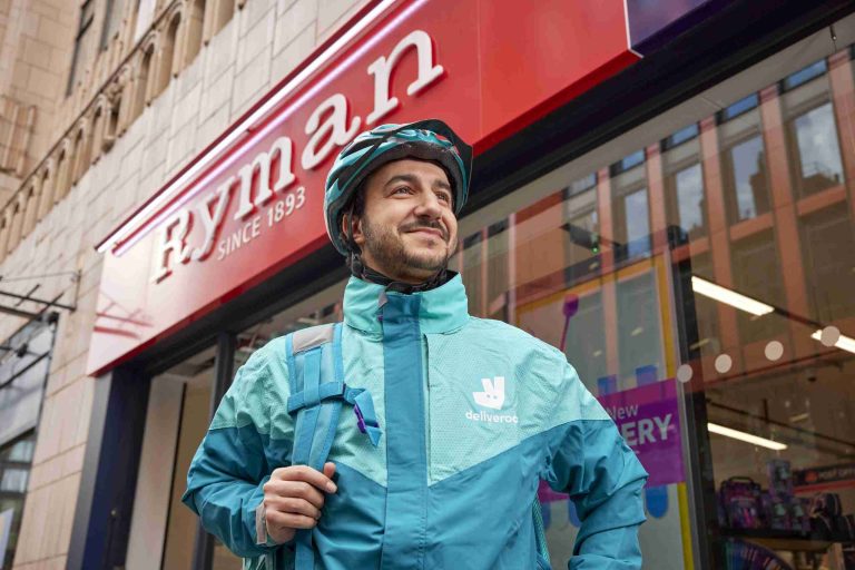 Deliveroo Continues Retail Growth With Expansion Into Stationery Through Exclusive Ryman Partnership