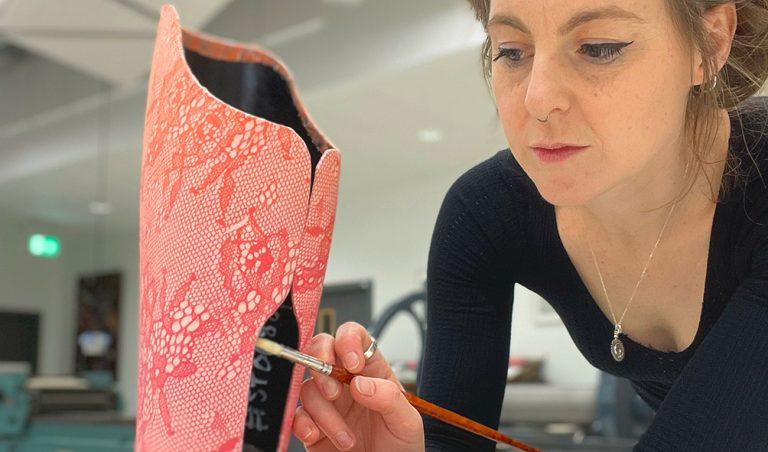 Bristol Print Experts Create Bespoke Prosthetic Leg Cover for Bride’s Wedding Day
