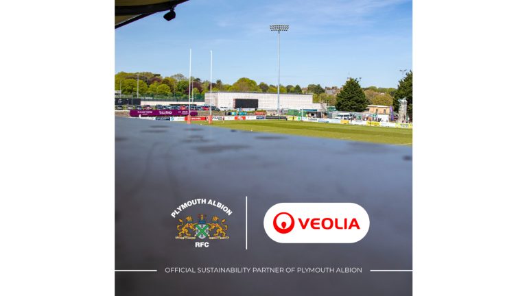 Plymouth Albion Announces Veolia as Official Sustainability Partner