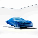 Alpine Unveils Sculpture Previewing Future Third-Generation A110 Sports Car