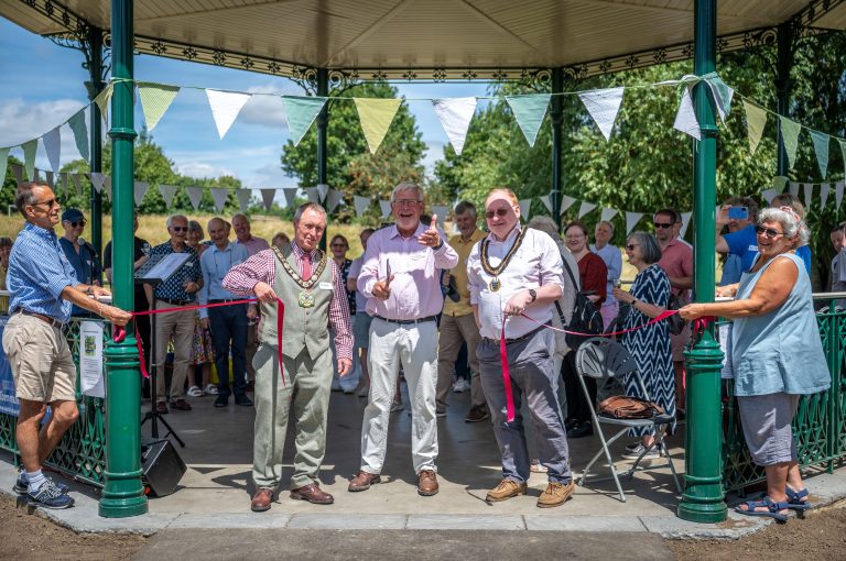 Dorking’s First Summer Bandstand Concerts Draw Thousands