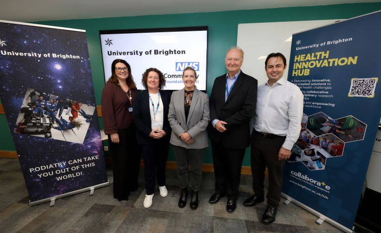 New NHS Podiatry Clinic Opens at University of Brighton